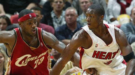 2003 for lebron james and dwyane wade.